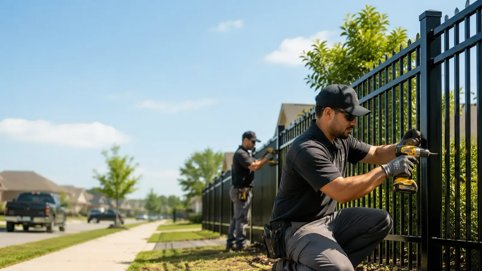 Metal Fence Installation in Tiro, OH